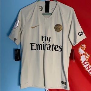 AUTHENTIC PSG Paris Jersey Kylian Mpabbe #7 Medium